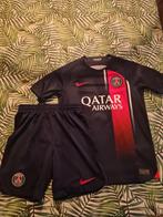 Paris Saint-Germain Mbappe Voetbalpakje maat M 137-147 cm, Maat M, Ophalen of Verzenden, Zo goed als nieuw, Set