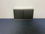 Roldeurkast Ahrend, antraciet/zwart, H 74 x B 120 x D 45 cm., Huis en Inrichting, Ophalen, Gebruikt