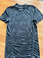 H&M Sport Shirt Zwart Legerprint XS heren 176 jongen, Zwart, Nieuw, Ophalen of Verzenden, H&M