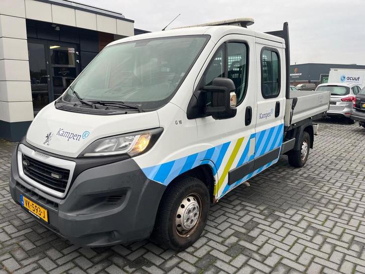 Peugeot Boxer 333 2.2 HDI Dubbelcabine-Pickup Airco 2014 Mar, Auto's, Bestelauto's, Particulier, Te koop, ABS, Airconditioning