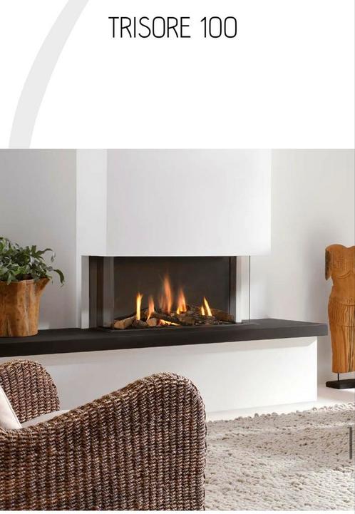 Element 4 trisore 1000 gashaard aardgas/propaan, Huis en Inrichting, Haarden, Gebruikt, Gashaard, Ophalen