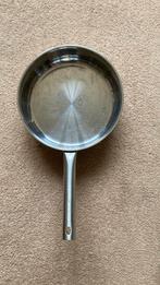 Hapjespan Ikea zgan 25 cm, Inductieplaat, Ophalen of Verzenden, Zo goed als nieuw, Rvs