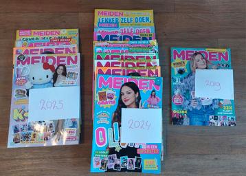 Meiden magazine tijdschriften 2024 2025 beschikbaar voor biedingen