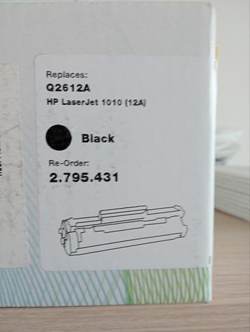 Printer toner beschikbaar voor biedingen