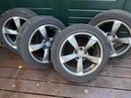 Velgen met winterbanden Audi A4, Auto-onderdelen, Banden en Velgen, Ophalen, Gebruikt, Velg(en), 17 inch