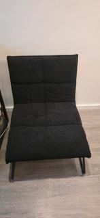 Fauteuil zwart, Huis en Inrichting, Stoelen, Ophalen, Zo goed als nieuw, Zwart