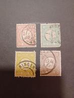 NEDERLAND | 1894 | NVPH 30b-33a | Gestempeld, Postzegels en Munten, Postzegels | Nederland, Verzenden, T/m 1940, Gestempeld