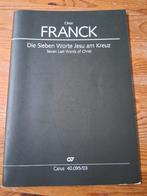 Cesar Frank bladmuziek, Muziek en Instrumenten, Bladmuziek, Ophalen of Verzenden, Zo goed als nieuw, Klassiek, Koor