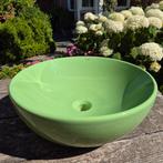 Appelgroene waskom om op werkblad te plaatsen Bocchi 45 cm, Ophalen, Nieuw, Overige typen