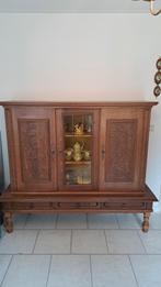 Antieke eikenhouten dressoir kast, Ophalen