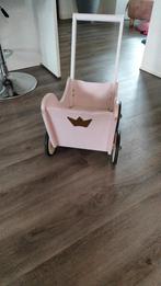 Poppenwagen, Kinderen en Baby's, Speelgoed | Houten speelgoed, Ophalen, Gebruikt, Duw- of Trekspeelgoed