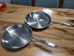 TGF pannen inductie, Huis en Inrichting, Keuken | Potten en Pannen, Ophalen of Verzenden, Nieuw, Rvs, Pannenset