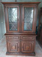 Mooie antieke Engelse buffetkast, Huis en Inrichting, Kasten | Buffetkasten, Ophalen, Gebruikt, Glas, 150 tot 200 cm