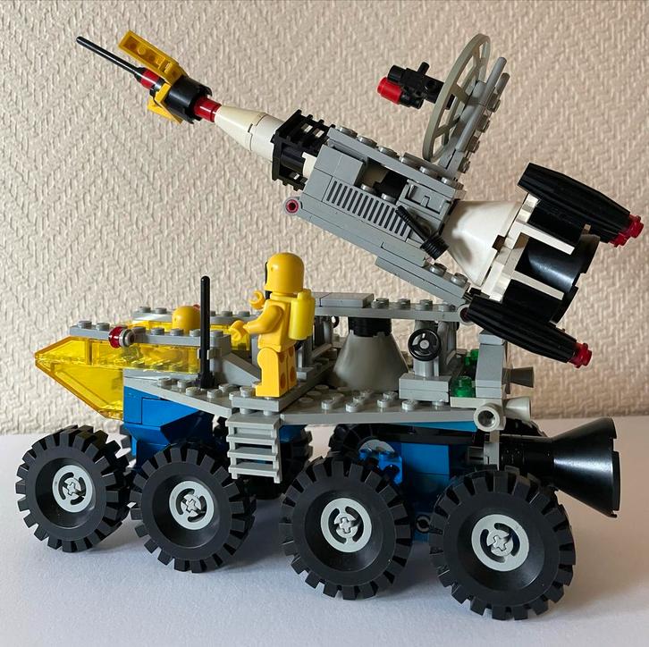 Vintage Lego Legoland 6950 Mobile Rocket Transport, Kinderen en Baby's, Speelgoed | Duplo en Lego, Gebruikt, Lego, Complete set