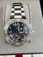TE KOOP ORIS HORLOGE, Overige merken, Leer, Staal, Ophalen of Verzenden