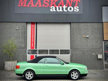 Audi Cabriolet 1.8 5v / rare Paradise green / Only 80124km / beschikbaar voor biedingen