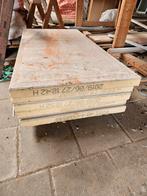 Muurisolatie met gips, 4 stuks, 4 tot 8 cm, Gebruikt, Ophalen of Verzenden, Hardschuim (Pir)