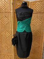 Zijden jurk van Miss Ming, maat 36, Kleding | Dames, Groen, Cocktailjurk, Ophalen of Verzenden, Zo goed als nieuw