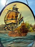 Raamhanger zeilschip, Antiek en Kunst, Antiek | Wandborden en Tegels, Ophalen of Verzenden