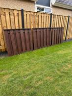 3 Schutting delen + poort, Tuin en Terras, Ophalen, Zo goed als nieuw, Hout, Minder dan 3 meter