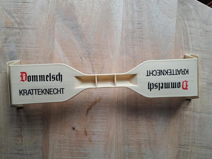 Dommelsch Kratteknecht - Vintage Biermerk Reclame, Verzamelen, Biermerken, Gebruikt, Overige typen, Dommelsch, Ophalen of Verzenden