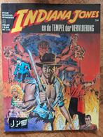 Indiana Jones en de Tempel der Vervloeking - Stripboek, Eén stripboek, Ophalen of Verzenden, Gelezen, Steven Spielberg