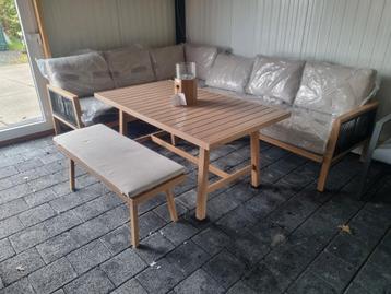 GARDEN IMPRESSIONS LOUNGESET ALUMINIUM kost elders €1589 nu beschikbaar voor biedingen
