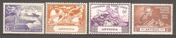 Antigua PF SG 114-117 Omnibus 1949 UPU, Postzegels en Munten, Postzegels | Amerika, Postfris, Midden-Amerika, Verzenden