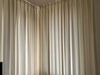 5 crème witte gordijnen, Huis en Inrichting, Stoffering | Gordijnen en Lamellen, Ophalen, Gebruikt, 100 tot 150 cm, 200 cm of meer