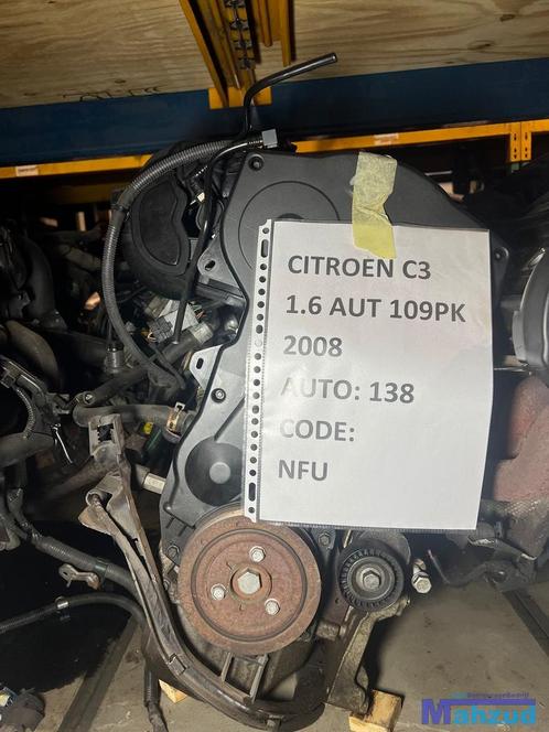 CITROEN C3 1.6 Motorblok motor NFU, Auto-onderdelen, Motor en Toebehoren, Citroën, Gebruikt, Ophalen