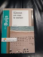 Statistiek om mee te werken - Arie Buijs, Gelezen, Arie Buijs, Beta, HBO