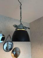 Fabriekslamp, Huis en Inrichting, Lampen | Hanglampen, Ophalen, Zo goed als nieuw, Metaal, Minder dan 50 cm