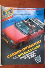 Autokampioen 16 1989 Cabrio-overzicht, Opel Kadett Cabrio, Boeken, Ophalen of Verzenden, Nieuw, Opel