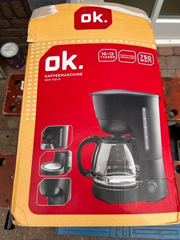 OK. Koffiemachine OCM 7531 B - Nieuw in doos! beschikbaar voor biedingen