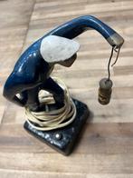 Vintage Arbeider Figuur Lamp, Ophalen of Verzenden, Gebruikt, Mens