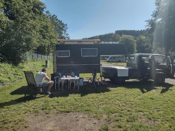 Afzetcabine camperunit vw t3 doka afzetunit, Caravans en Kamperen, Kampeeraccessoires, Gebruikt, Ophalen of Verzenden