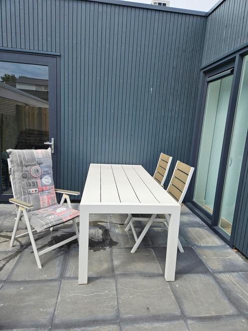 6 delig tuinset Bois Le Duc, Tuin en Terras, Tuinsets en Loungesets, Gebruikt, Ophalen