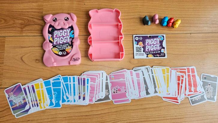 ZGAN - Piggy Piggy! Leuk kaartspel voor het hele gezin!, Hobby en Vrije tijd, Gezelschapsspellen | Overige, Nieuw, Ophalen of Verzenden