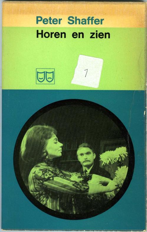 Horen en zien - Peter Shaffer, Boeken, Kunst en Cultuur | Dans en Theater, Zo goed als nieuw, Toneel, Ophalen of Verzenden