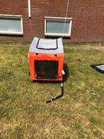 Hondenkar van Vidaxl (zilver oranje ), Fietsen en Brommers, Fietsaccessoires | Aanhangers en Karren, Ophalen, Minder dan 20 kg