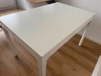 Uitschuifbare IKEA tafel, Huis en Inrichting, Tafels | Eettafels, Ophalen, Gebruikt, 100 tot 150 cm, Eikenhout