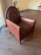 Fauteuil van leer, Ophalen, Gebruikt, 75 tot 100 cm, Leer