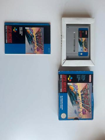 F-Zero SNES in doos met handleiding  beschikbaar voor biedingen