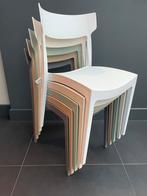 Eetkamerstoel stapelbaar in kunsstof! 5 kleuren op voorraad!, Huis en Inrichting, Stoelen, Ophalen, Kunststof, Overige kleuren