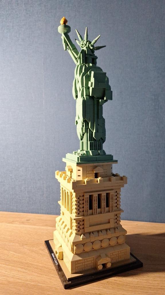 LEGO Architecture Vrijheidsbeeld (21042), Kinderen en Baby's, Speelgoed | Duplo en Lego, Zo goed als nieuw, Lego, Complete set