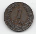 Nederland 1 cent 1883 KM# 107.1, Postzegels en Munten, Munten | Nederland, Koning Willem III, 1 cent, Losse munt, Verzenden