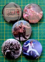 Grote Elvis The Movie buttons, Verzamelen, Verzenden, Nieuw, Gebruiksvoorwerp