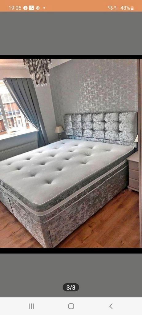 Luxe bed met hoogwaardige matras - ultiem comfort!Lux, Huis en Inrichting, Slaapkamer | Beddengoed, Nieuw, Verzenden