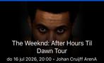 1 ticket The Weeknd PREMIUM!! 16 juli, Tickets en Kaartjes, Eén persoon, Juli
