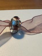 Pandora gkasbedel met sterren, Gebruikt, Glas of Kristal, Pandora, Ophalen of Verzenden